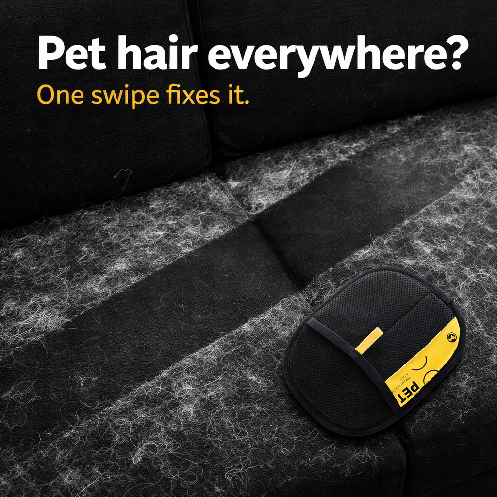 Remove Pet Hair In Seconds!
