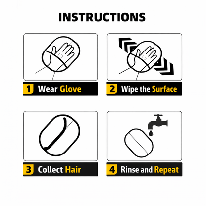 Remove Pet Hair In Seconds!